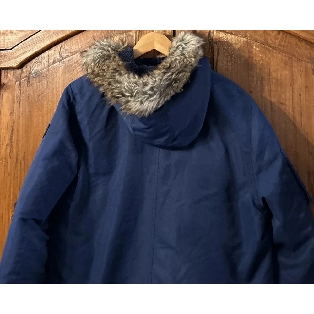 Boys Ralph Lauren Polo Water Resistant‎ Down Parka Blue Sz XL 18-20